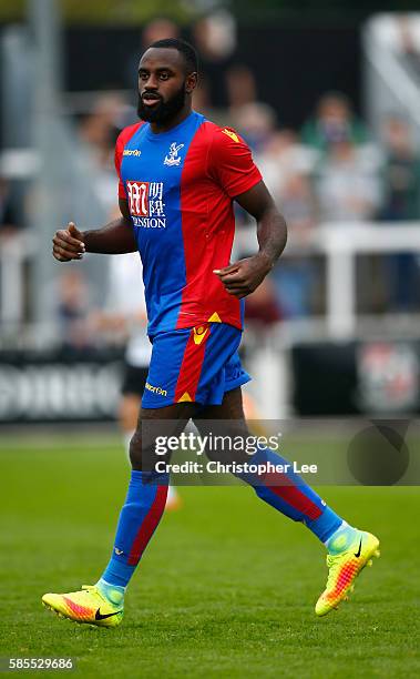 Hiram Boateng of Crystal Palace in action during the Pre Season Friendly match between Bromley Town FC and Crystal Palace at Hayes Lane on August 2,...