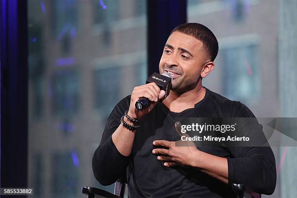 Singer Jay Sean visits AOL Build Speaker Series to discuss his single, "Make My Love Go" at AOL HQ on August 2, 2016 in New York City.