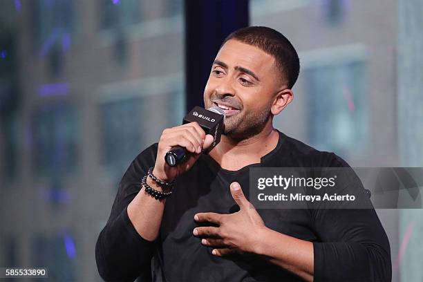 Singer Jay Sean visits AOL Build Speaker Series to discuss his single, "Make My Love Go" at AOL HQ on August 2, 2016 in New York City.