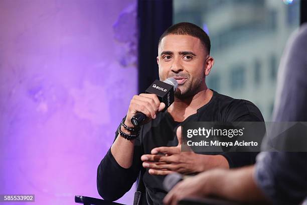 Singer Jay Sean visits AOL Build Speaker Series to discuss his single, "Make My Love Go" at AOL HQ on August 2, 2016 in New York City.