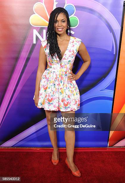 Actress Susan Kelechi Watson arrives at the 2016 Summer TCA Tour - NBCUniversal Press Tour Day 1 at The Beverly Hilton Hotel on August 2, 2016 in...