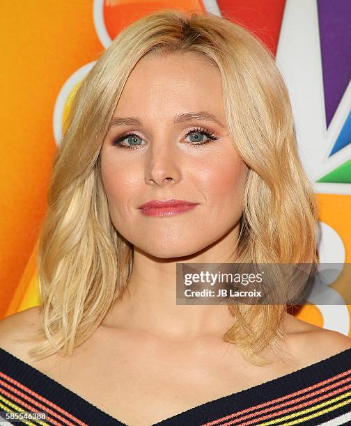 Kristen Bell attends the 2016 Summer TCA Tour - NBCUniversal Press Tour on August 2, 2016 in Beverly Hills, California.