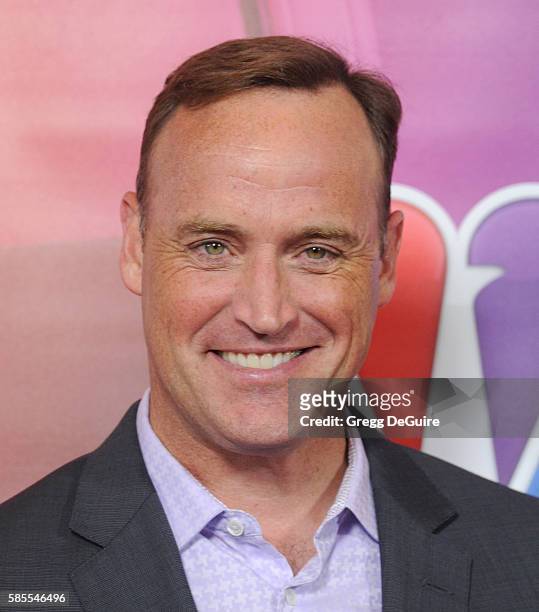 Matt Iseman arrives at the 2016 Summer TCA Tour - NBCUniversal Press Tour Day 1 at The Beverly Hilton Hotel on August 2, 2016 in Beverly Hills,...