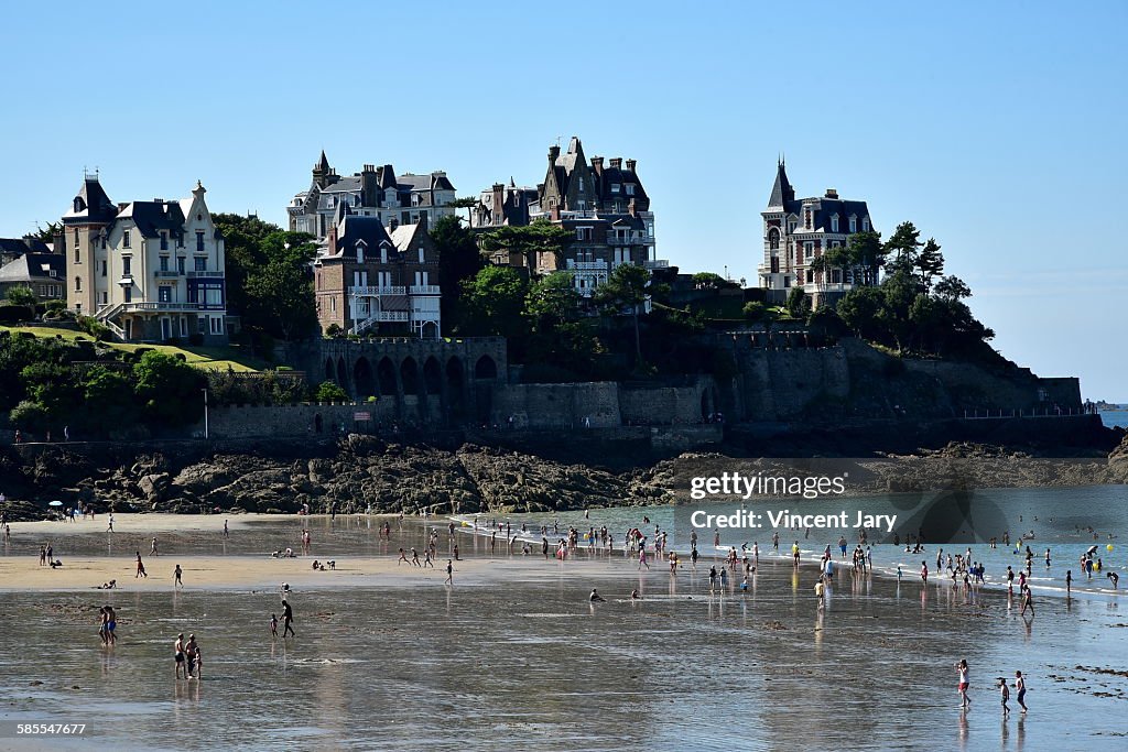 Dinard beach