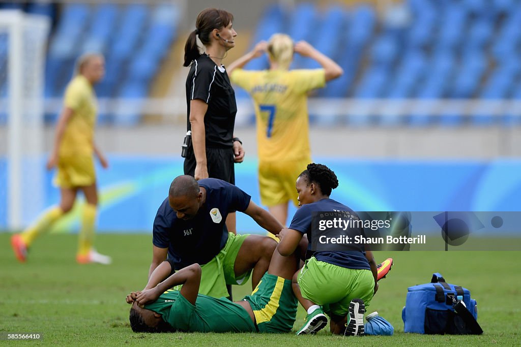 Sweden v South Africa: Women's Football - Olympics: Day -2