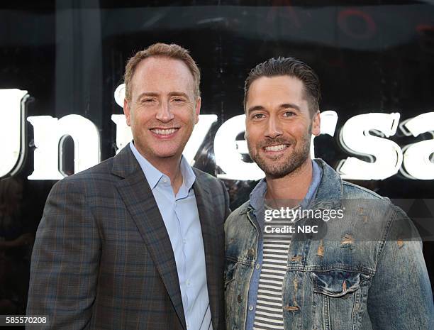 NBCUniversal Summer Press Tour, August 2, 2016 -- Party at BOA Steakhouse -- Pictured: Robert Greenblatt, Chairman, NBC Entertainment; Ryan Eggold,...