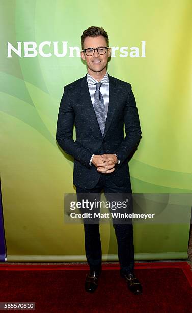 Fashion Stylist and Television Presonality Brad Goreski attends the NBCUniversal press day 2 during the 2016 Summer TCA Tour at The Beverly Hilton...