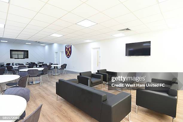 General view of the training ground at Rush Green on August 3, 2016 in Romford, England.