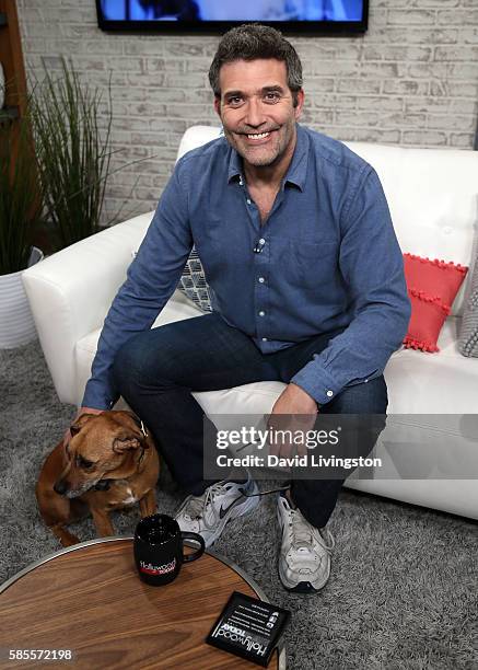 Actor Craig Bierko visits Hollywood Today Live at W Hollywood on August 3, 2016 in Hollywood, California.