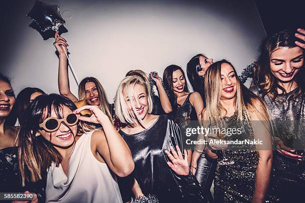 girls night out - ladies night stock pictures, royalty-free photos & images