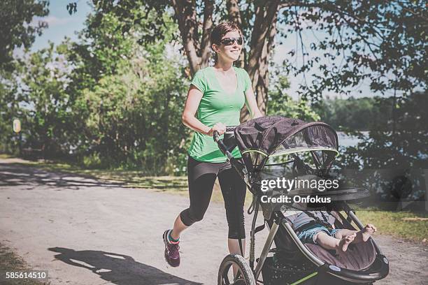 Running With Baby Baby Running Stroller Photos and Premium High Res Pictures - Getty Images