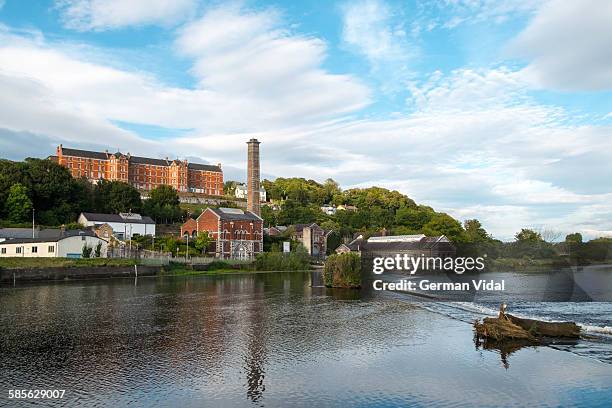 cork's old waterworks building, ireland - river lee cork stock pictures, royalty-free photos & images