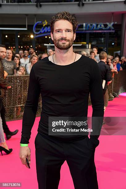 German football player Arne Friedrich attends the Suicide Squad Live Event at CineStar on August 3, 2016 in Berlin, Germany.