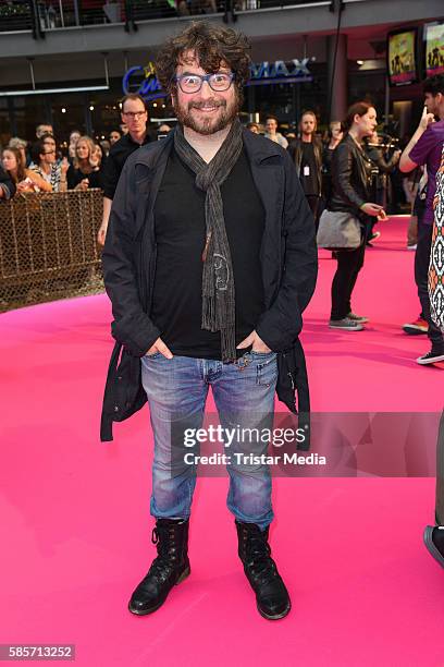 German comedian Hennes Bender attends the Suicide Squad Live Event at CineStar on August 3, 2016 in Berlin, Germany.