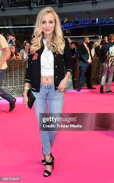 German actress Syra Feiser attends the Suicide Squad Live Event at CineStar on August 3, 2016 in Berlin, Germany.