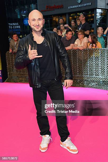 German comedian Murat Topal attends the Suicide Squad Live Event at CineStar on August 3, 2016 in Berlin, Germany.