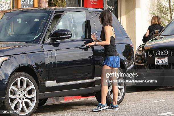Jordana Brewster is seen on August 03, 2016 in Los Angeles, California.