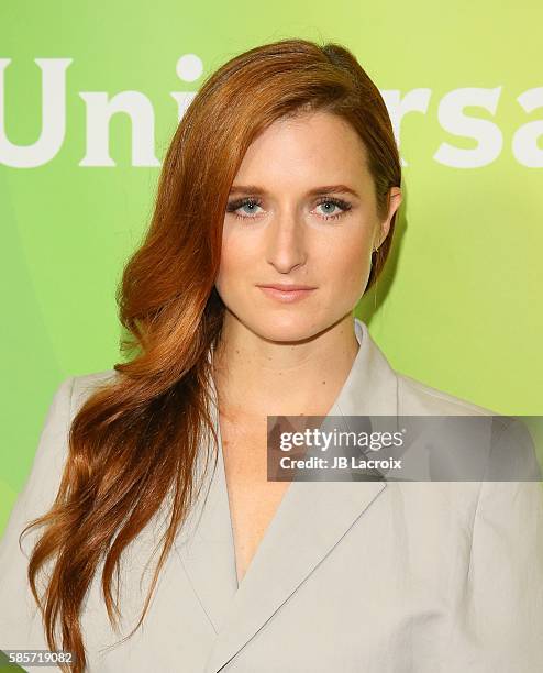 Grace Gummer attends the 2016 Summer TCA Tour - NBCUniversal Press Tour on August 3, 2016 in Beverly Hills, California.