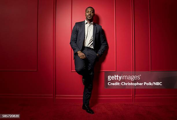 NBCUniversal Press Tour Portraits, AUGUST 03, 2016: Actor David Ajala of "Falling Water" poses for a portrait in the the NBCUniversal Press Tour...
