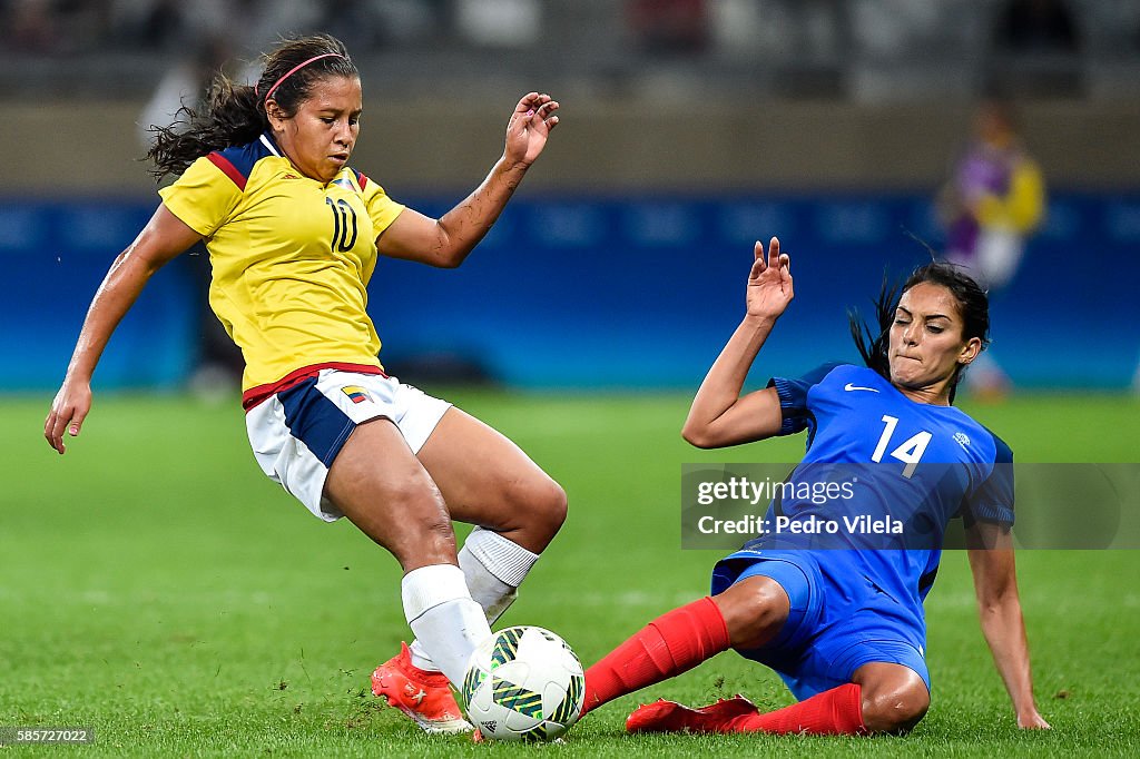 France v Colombia: Women's Football - Olympics: Day -2