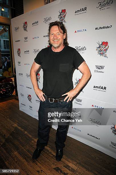Donal Logue attends 7th annual LifeRide for amfAR at Kiehl's Since 1851 Flagship Store on August 3, 2016 in New York City.