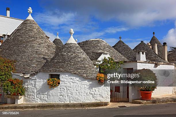 Alberobello, Trulli, Puglia, Italy.