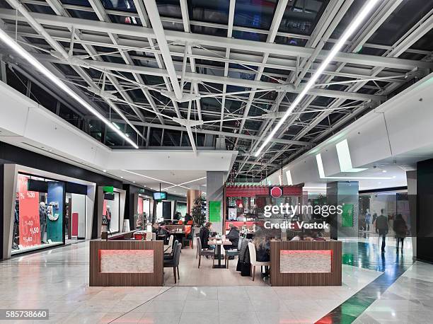 trump towers shopping mall in istanbul - mall interior stock pictures, royalty-free photos & images