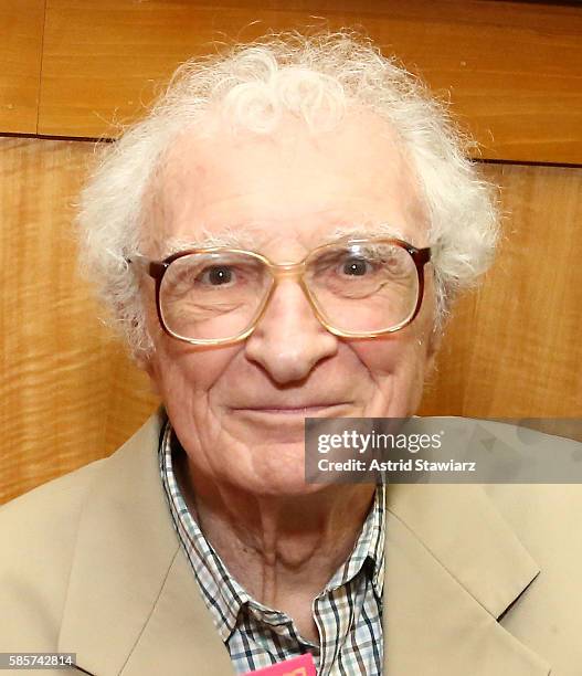 Sheldon Harnick Portrait Photos and Premium High Res Pictures - Getty ...