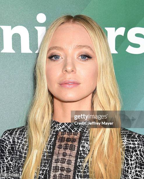 Actress Portia Doubleday attends the 2016 Summer TCA Tour - NBCUniversal Press Tour at the Beverly Hilton Hotel on August 3, 2016 in Beverly Hills,...