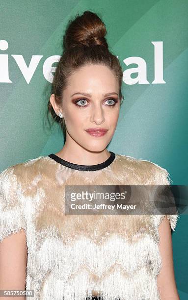 Actress Carly Chaikin attends the 2016 Summer TCA Tour - NBCUniversal Press Tour at the Beverly Hilton Hotel on August 3, 2016 in Beverly Hills,...