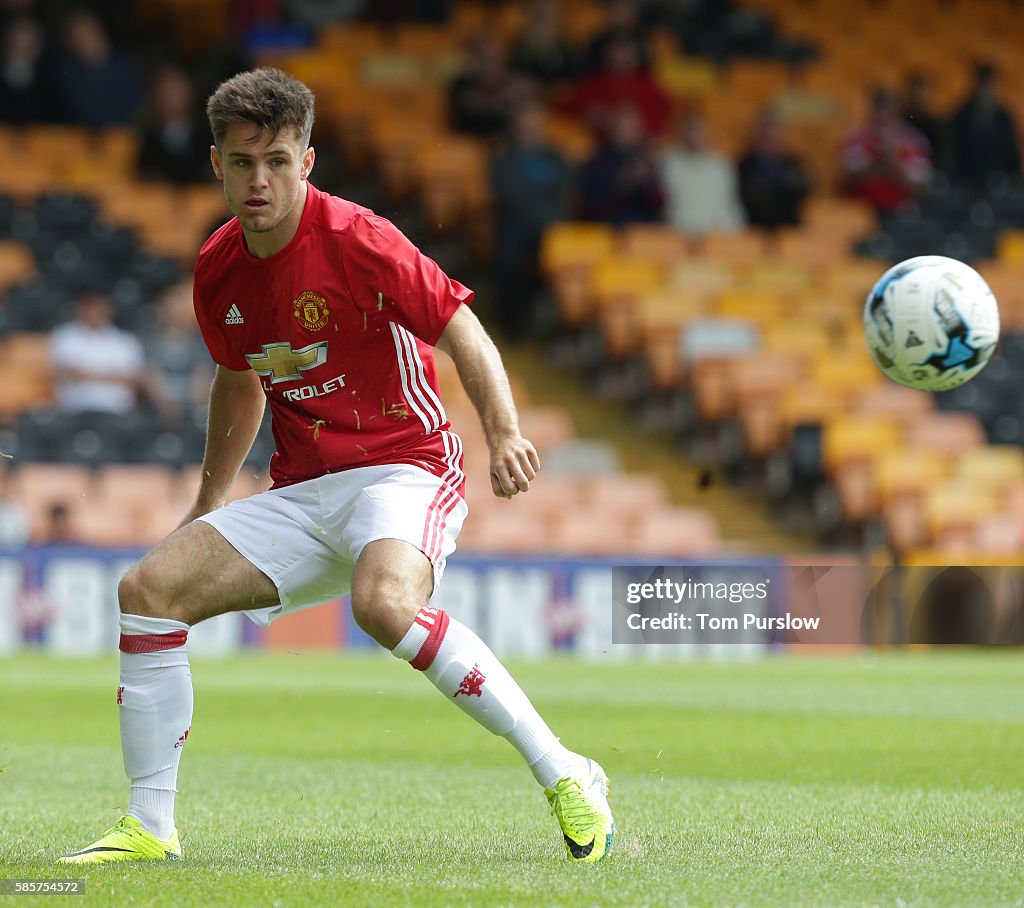 Port Vale v Manchester United: U21 Pre-Season Friendly