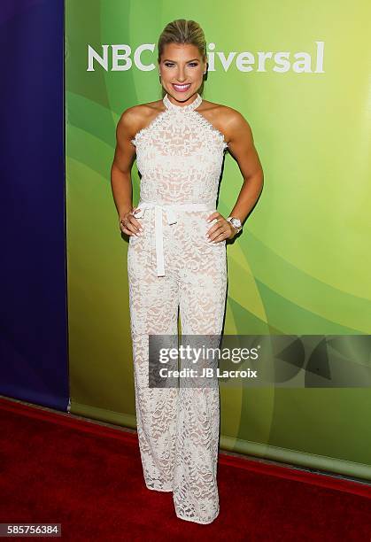 Melanie Collins attends the 2016 Summer TCA Tour - NBCUniversal Press Tour on August 3, 2016 in Beverly Hills, California.