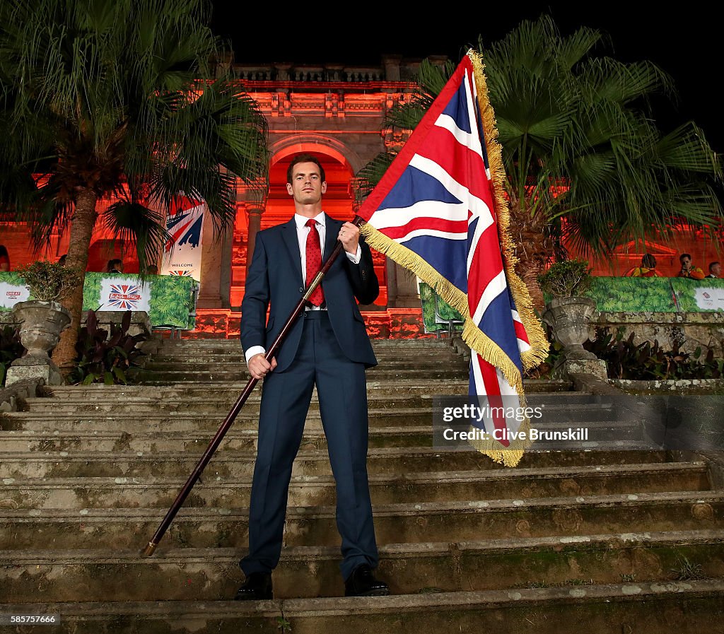 Team GB - British House Reception & Flagbearer Photocall