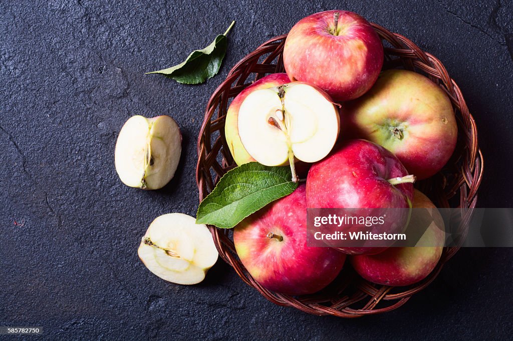 Still life with apple