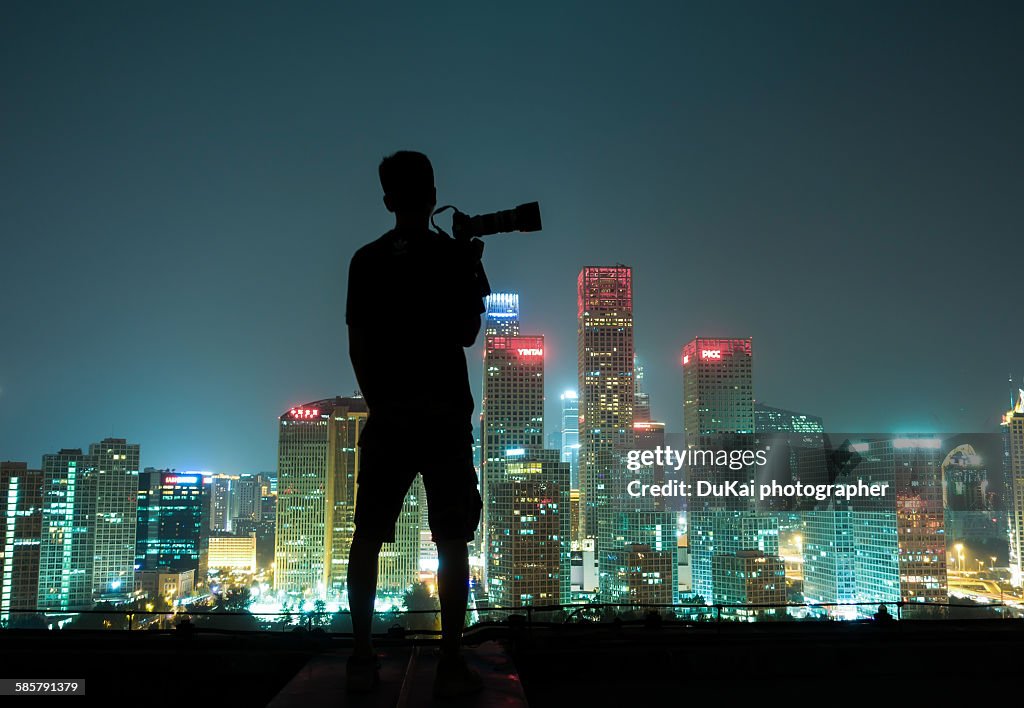 The silhouette portrait