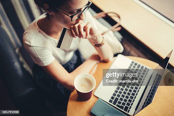 planning the finances is not easy - banking transaction stock pictures, royalty-free photos & images