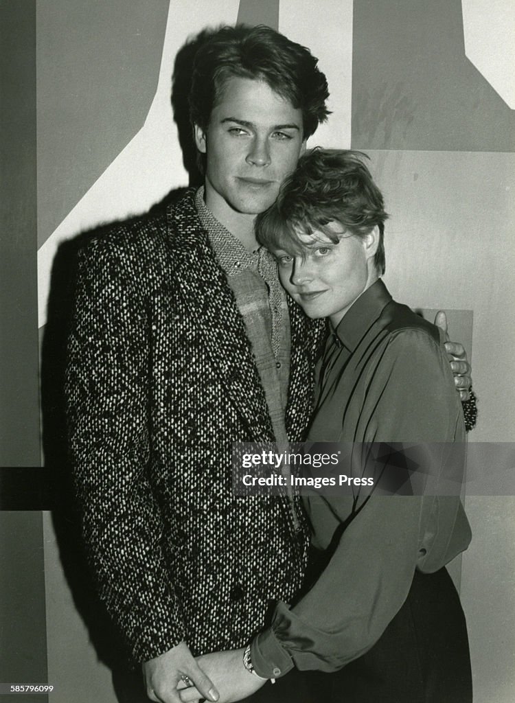 Rob Lowe and Jodie Foster...
