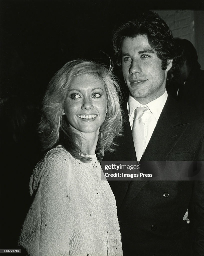Olivia Newton-John and John Travolta...