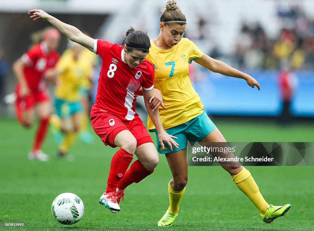Canada v Australia: Women's Football - Olympics: Day -2