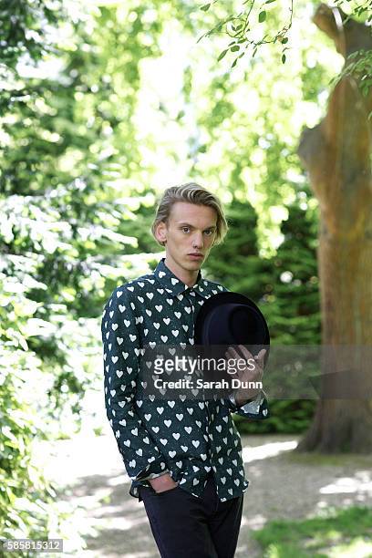 Singer, musician and actor Jamie Campbell Bower is photographed for Marie Claire magazine on June 4, 2013 in London, England.