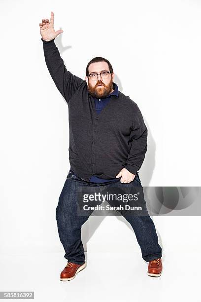 Actor Nick Frost is photographed for Empire magazine on January 31, 2013 in London, England.