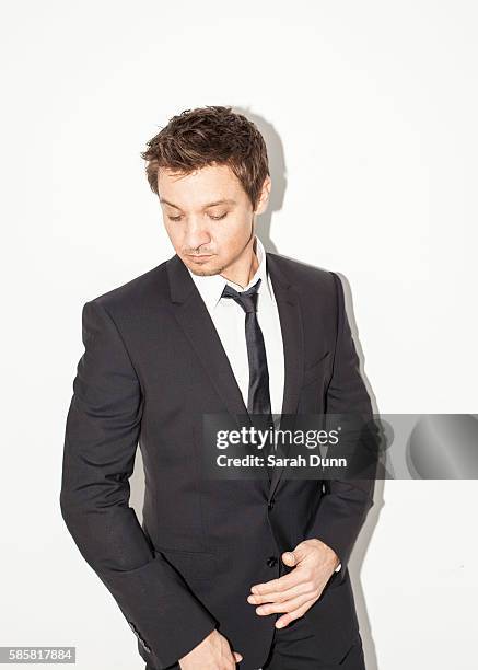 Actor Jeremy Renner is photographed on April 29, 2014 in London, England.