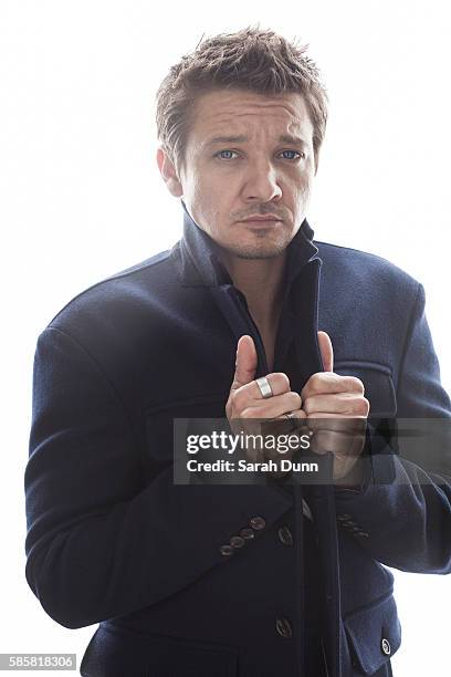 Actor Jeremy Renner is photographed on April 29, 2014 in London, England.