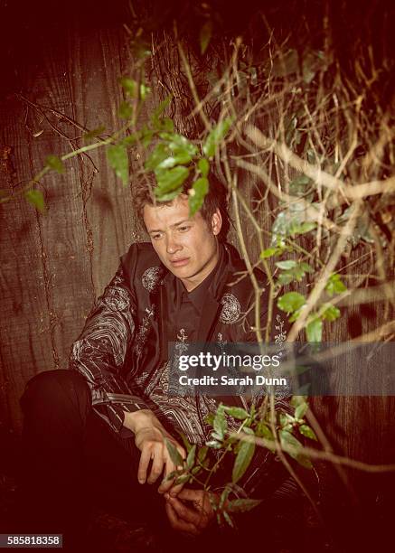 Actor Ed Speleers is photographed for Seventh Man magazine on June 17, 2014 in London, England.