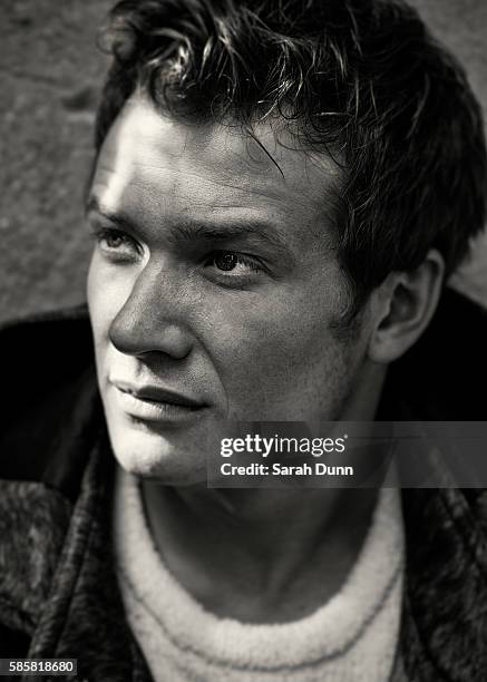 Actor Ed Speleers is photographed for Seventh Man magazine on June 17, 2014 in London, England.