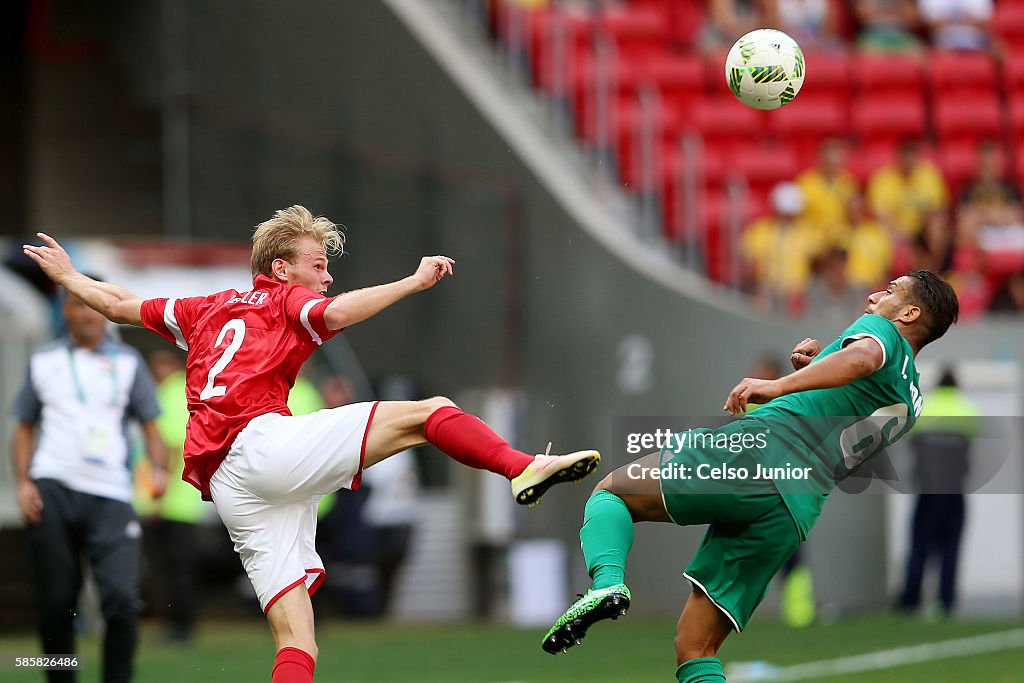 Iraq v Denmark: Men's Football - Olympics: Day -1