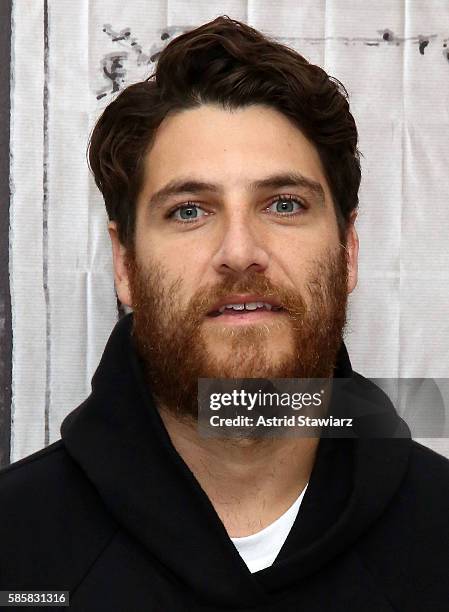 Actor Adam Pally attends AOL Build to discuss his new comedy "Joshy" at AOL HQ on August 4, 2016 in New York City.