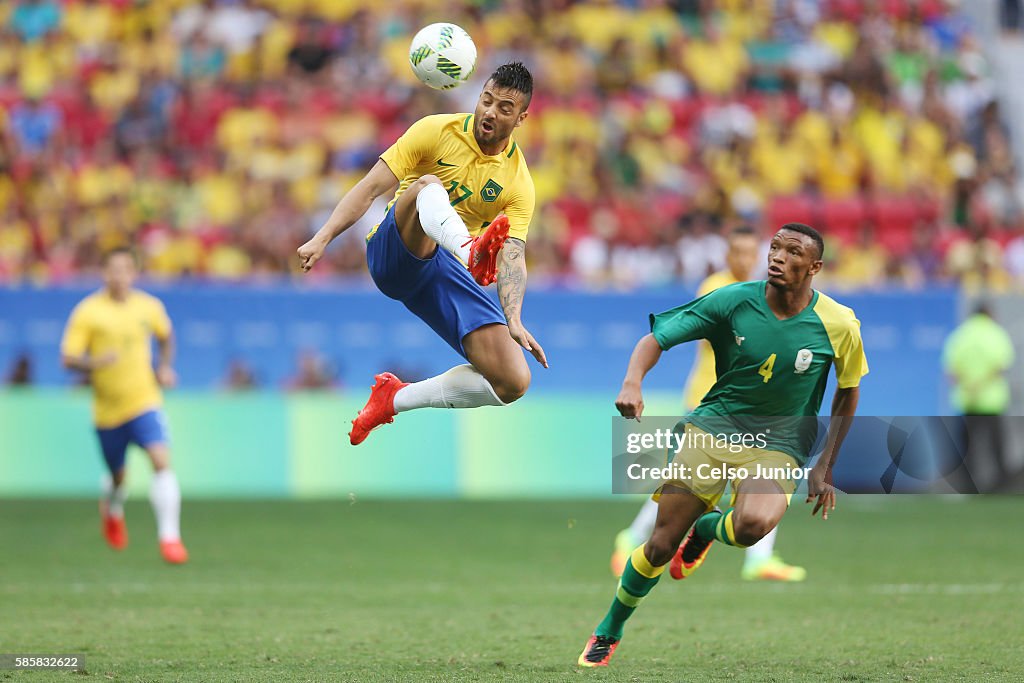 Brazil v South Africa: Men's Football - Olympics: Day -1