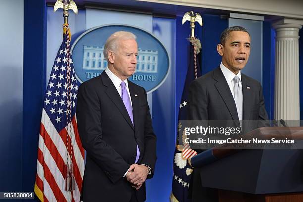 The White House- Washington DC President will delivers a statement in the Brady Press Briefing Room about the policy process the Administration will...