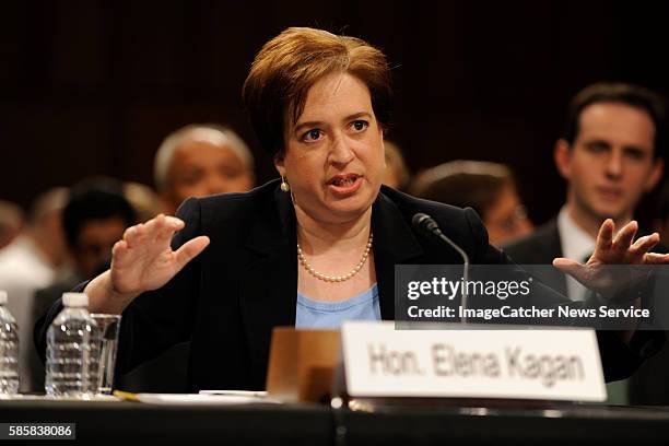 Solicitor General Elena Kagan begins her third day of confirmation hearings that will determine if she becomes the next Supreme Court Justice, on...